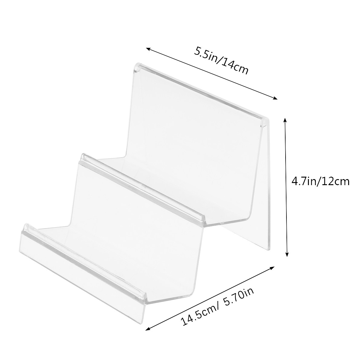 아크릴 재질의 지갑 보관대, 투명한 다층형 수납 및 전 - Clear Acrylic Book Stand Holder 리뷰 및 가격