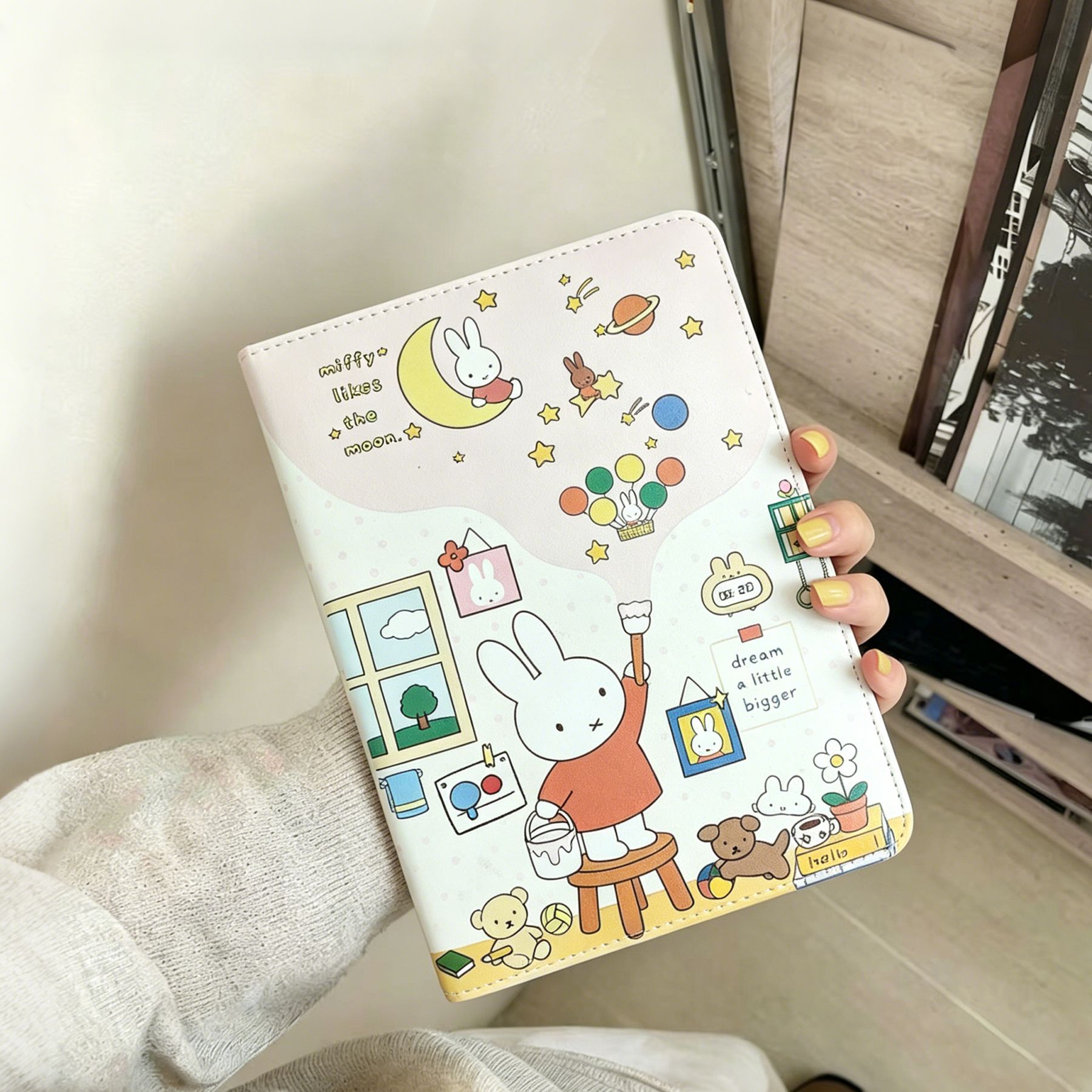 귀여운 미피 B6 크기의 만화 일러스트 노트, 다이어리 - Stationery Books 리뷰 및 가격