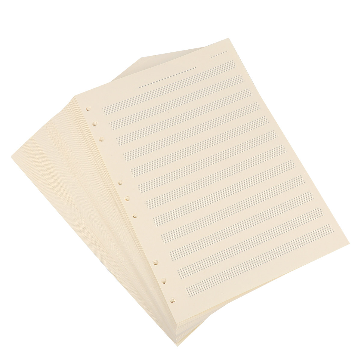 100장 분량의 악보용 종이, 5줄 악보, 2mm 간격 - Blank Sheet Music Notebook 리뷰 및 가격