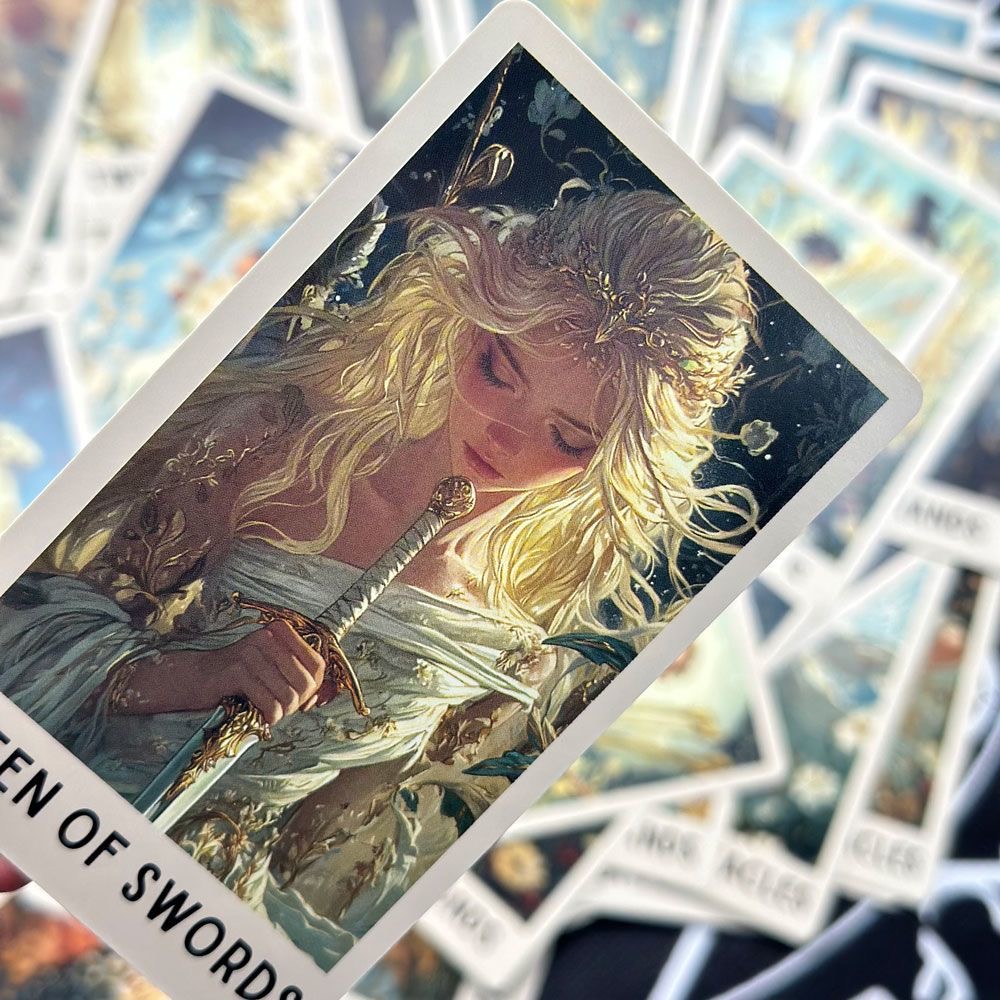 78장의 신비로운 블룸 타로 카드, 완전한 오라클 덱, - Tarot Deck With Guidebook 리뷰 및 가격